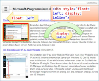 HTML: Display Inline, Float left
