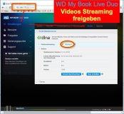 WD Filme streamen von Western Digital Platte