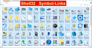 Win10 Shell32 Icons als Link-Verknüfungen