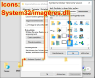 Windows 10: Desktop Icons anpassen in System32 ImageRes.dll