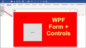 WPF in Office Vstso Anwendungen