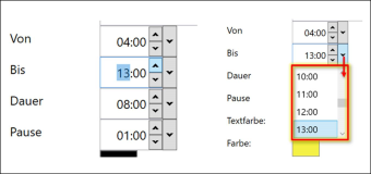 WPF Uhrzeit Elemente oder DateTime-Picker