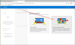SPO: Kommunikationswebsite erstellen