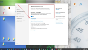 Wie kann man sich in Windows 10 von Ransomware Bedrohung schützen